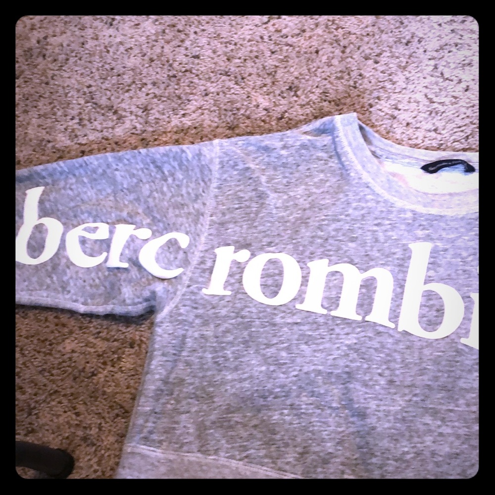 Cropped Abercrombie fitch sweatshirts